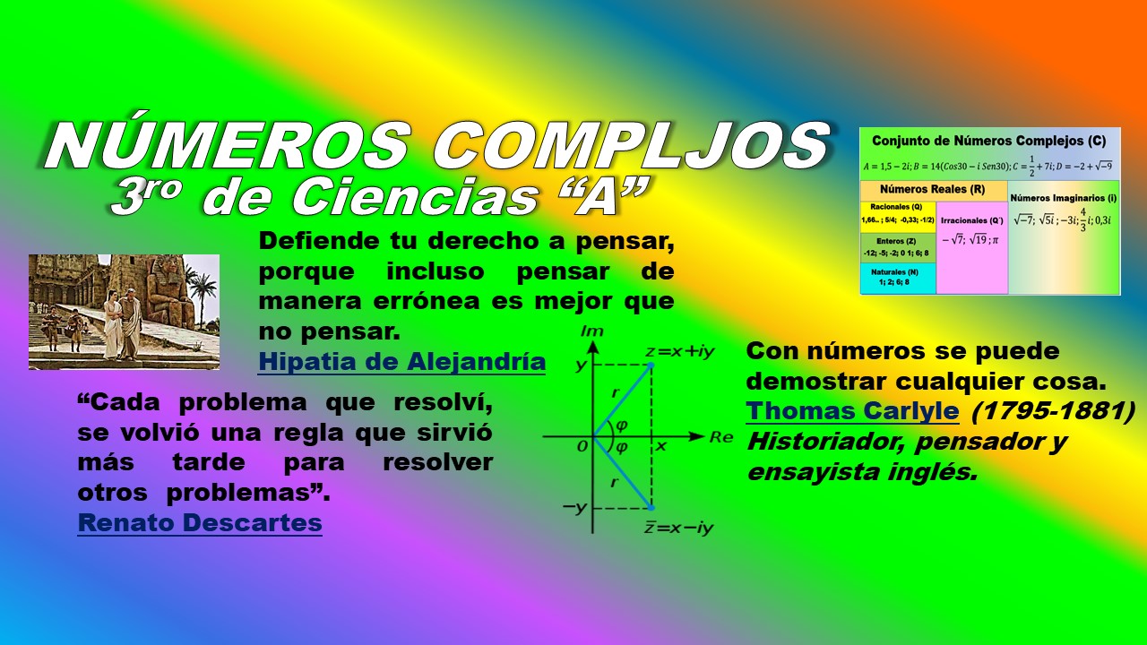 NÚMEROS COMPLEJOS