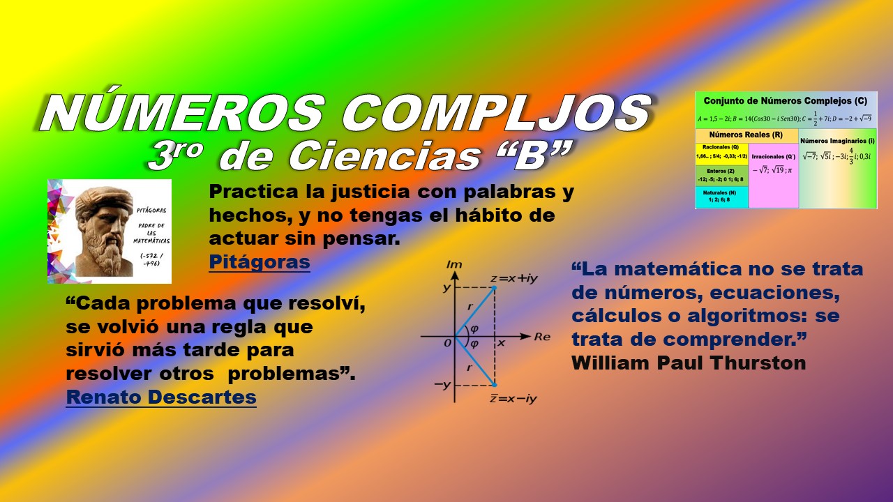 NÚMEROS COMPLEJOS